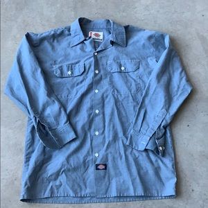 Dickies Men’s Work Shirt - Size Large